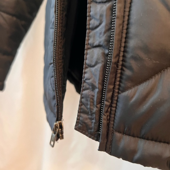 Columbia Black Small Women’s Coat with Removable Fur Hood - Picture 5 of 10